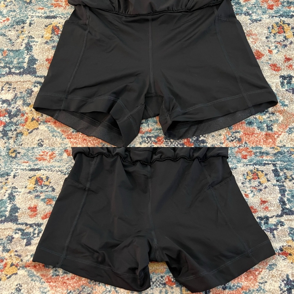 Lululemon Long Hotty hot skort skirt black 8 - Picture 5 of 6